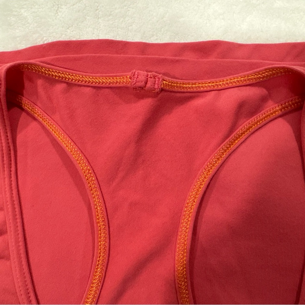Pink Fuchsia, Workout Racerback Tank Top - Picture 3 of 3
